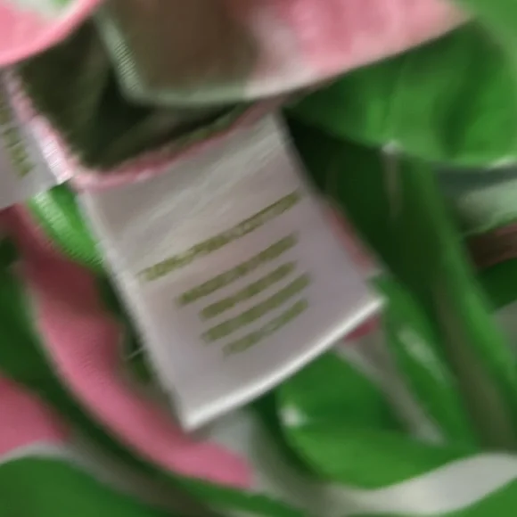 Lilly Pulitzer Loren Pink Green Pink Pout Flamenco Pineapple Knit Mini Dress - S - Picture 14 of 16